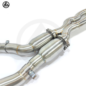 Sistema de Escape Catback con Válvulas CSZ de Envío Rápido, Acero Inoxidable SS304, para <span class=keywords><strong>BMW</strong></span> M2 <span class=keywords><strong>Competition</strong></span> M2C F87 3.0T S55, Sistema de Escape Axleback con Control Remoto - Product Image 4