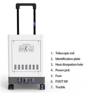 Aspiratore a Pedale Portatile per Ospedali, Cliniche Dentistiche e Uso Medico, Pompa di Aspirazione Saliva - Product Image 5