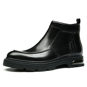 Mocassins pour hommes en cuir brun de haute qualité, fabriqués au Royaume-Uni, style rétro, cuir lavé, Goodyear Welted, lacets, brogues imperméables - Product Image 2