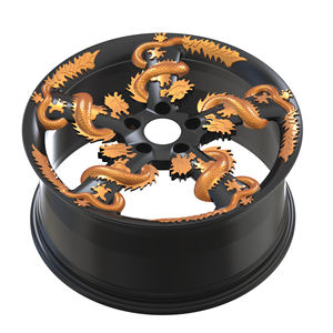 Jante de voiture en alliage forgé personnalisable avec Dragon doré, nouveau <span class=keywords><strong>Concept</strong></span>, R20 R21 R22 pouces - Product Image 4