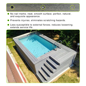 <span class=keywords><strong>Piscina</strong></span> personalizada <span class=keywords><strong>barata</strong></span> para <span class=keywords><strong>perros</strong></span> y mascotas de madera Wpc Swim Spa Plunge Pool niños sobre el suelo de fibra de vidrio <span class=keywords><strong>Piscina</strong></span> con jacuzzi - Product Image 5