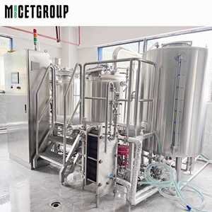 Linea di apparecchiature di amministrazione 400L impianto chiavi in mano progetto chiavi in mano linea di produzione di lievito sistema automatizzato di produzione della birra - Product Image 2