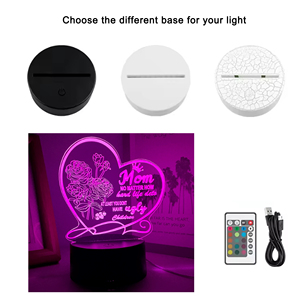 Globus Jesus Lampe Flügel Solid Ult Benutzer definierte Ranaldo Basis Werbung Touch Laser Trophy Buchstaben Led 3D Acryl Nachtlicht