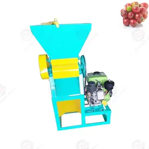 Saatte 700-900 kg ıslak kahve pulper makinesi kahve çekirdeği soyma kakao çekirdeği soyucu makinesi