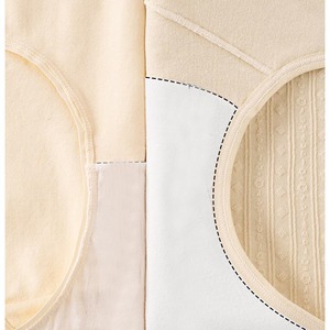 Culotte de maternité YIYI en pur coton jacquard, antibactérienne, taille basse, avec soutien abdominal pour la mi/fin de <span class=keywords><strong>grossesse</strong></span> - Product Image 6