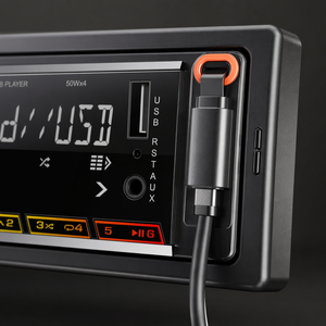 Reproductor <span class=keywords><strong>MP3</strong></span> para Auto con Entrada Auxiliar, USB/TF, Tarjeta SD, Pantalla LCD, Manos Libres, Sistema Estéreo 1DIN Integrado, Transmisor FM, Amplificador - Product Image 4