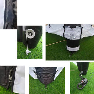 2024 nuovo Design personalizzato Logo aria portatile tendone 3x3 pubblicità tenda gonfiabile telaio ritardante per attività all'aperto - Product Image 4