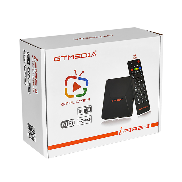 H.265 1080P 4K STB Smart IPTV Box Receiver With Built-in Wifi GTmedia I-Fire 2