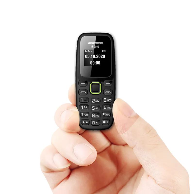 BM310 disponibile telefono cellulare 2g Dual SIM Card economico da 0.66 pollici di alta qualità