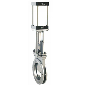 Flens Type Mes Poortklep 4 Inch Roestvrijstalen Pneumatische Messenklep Slurry Mes Poort Klep - Product Image 3
