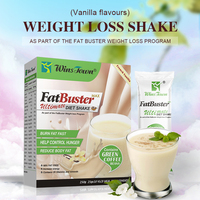 Vente en gros d'usine de Guangzhou milk-shake à la vanille en poudre avec logo personnalisé