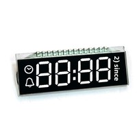 Écran d'affichage LCD de haute qualité 2026 pour montre, type réflexion directe, affichage segmenté à cristaux liquides