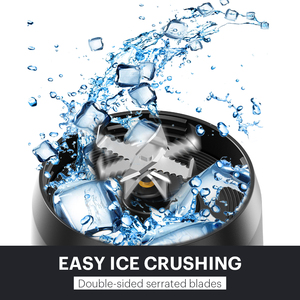 Nouvel Arrivage 2026 – Mixeur Portable Rechargeable 600ml, Design Usine, Broye Glace, Mixeur Électrique pour Jus, Idéal Voiture, Hôtel, Camping - Product Image 4