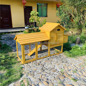 SDC003-A Gallinero de Madera Sostenible con Diseño Impreso para Gallinas Ponedoras - Ecológico, Impermeable, para Uso en Exteriores en Todas las Estaciones - Product Image 6
