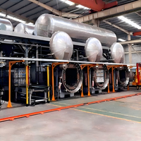Stérilisateur alimentaire entièrement automatique ANXU et machine de traitement des produits céréaliers et des fruits de mer avec une puissance de 380V 45kw