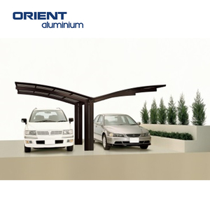 Abri de voiture étanche en aluminium en polycarbonate pour <span class=keywords><strong>3</strong></span> <span class=keywords><strong>voitures</strong></span> en porte-à-faux en aluminium grand abri de voiture - Product Image 6