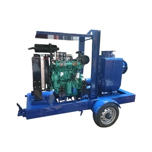 Bomba centrífuga horizontal autocebante de 6 pulgadas para minería, bombas autocebantes para aguas residuales y basura - Product Image 1