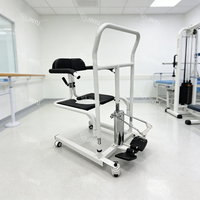 Chaise de transfert de patient hydraulique JINYU avec roues pour toilettes et bain, pour personnes handicapées, modèle JY-YWQ-1