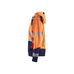 BLAKLADER - 354625285389XL Pull à capuche haute visibilité Orange/Bleu marine-EAN 7330509623282 HI-VIS WORKWEAR - Product Image 5