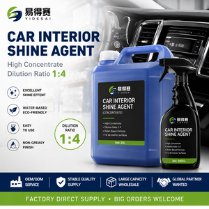 Polissage Intérieur Tout Usage à l'Émulsion de Silicone Liquide 500ml – Protection et <span class=keywords><strong>Brillance</strong></span> Durables pour Concessionnaires Automobiles, Cuir et Plastique - Product Image 1