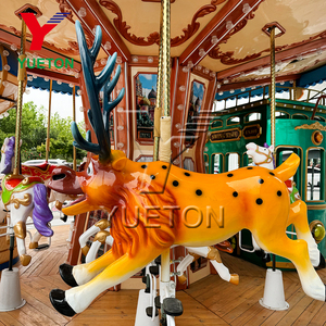 12 16 Places Kiddie Rides Petit Animal <span class=keywords><strong>Thème</strong></span> Mini Parc D'attractions Enfants Carrousel Enfants Merry Go Round Cheval Carrousel à vendre - Product Image 6