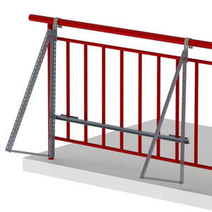 Structures de montage de panneaux PV pour <span class=keywords><strong>balcon</strong></span> Systèmes de montage pour <span class=keywords><strong>fixation</strong></span> de panneaux solaires PV - Product Image 3