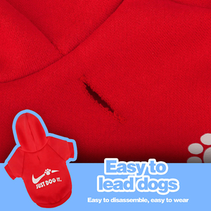 ملابس فاخرة موضة شعبية ملابس الكلاب سترات الشتاء الحيوانات الأليفة لجرو تيدي هودي القط الكلب معطف - Product Image 4