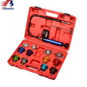 TBTOOLS Car Auto 14pcs Sistema de Arrefecimento Do Radiador Automotivo Pressão Tester Kit Tanque De Água <span class=keywords><strong>Detector</strong></span> Vazamento Sistema de Arrefecimento Conjunto TB133 - Product Image 3