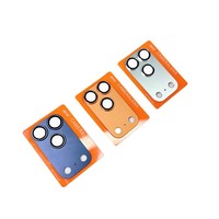Protection d'objectif d'appareil photo tout-en-un en verre trempé compatible avec les modèles 18 Pro, 18 Pro Max, 17 et 16