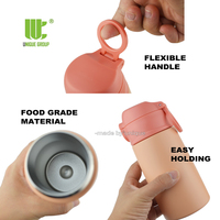 Gobelet isotherme unique pour enfants en acier inoxydable écologique, anti-fuite, sans BPA, réutilisable, pour café et voyage