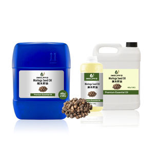 Groothandelsprijs koudgeperste pure natuurlijke biologische moringa zaaddragerolie essentiële olie vloeistof voor gezicht en haar - Product Image 1