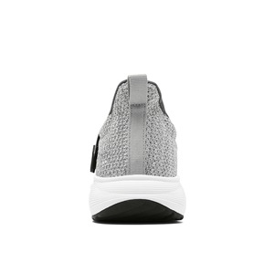 Chaussures de cyclisme pour hommes et femmes, dessus en mesh respirant, ajustement athlétique, semelle en caoutchouc EVA, gris uni, blanc, chaussures de cyclisme - Product Image 6