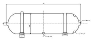 Kit de Suspensión Neumática de Fábrica, Tanque de Aire de Aluminio de 3 Galones con Puertos NPT de 1/4 de Pulgada para Suspensión Neumática - Product Image 5