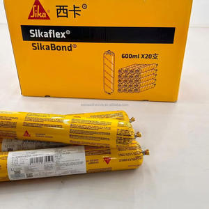 FM Sikaflex SikaBond 600ml Polyurethane Sealant Construction Adhesive 20pcs Box - Product Image 1