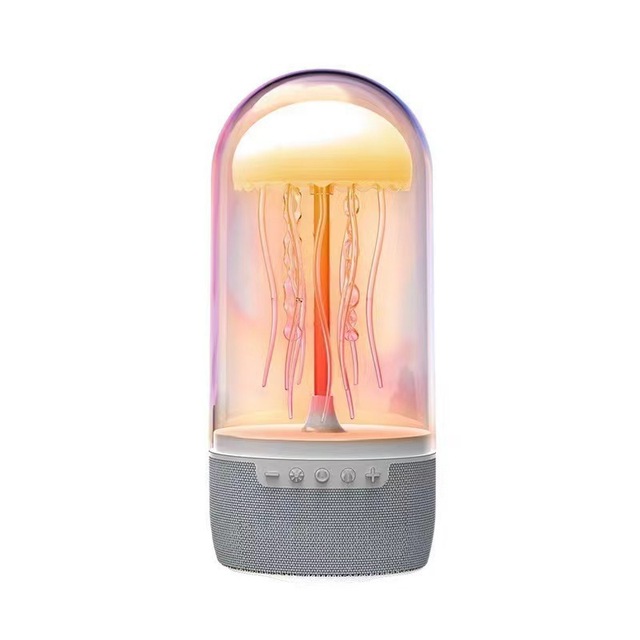 Colorful Light Jellyfish Swimming Bluetooth Speaker High Quality Family Night Light Heavy High-low Frequencies Smart Speakers 5W