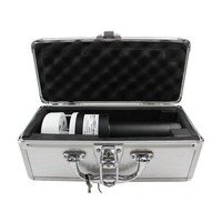 Station météo portable à ultrasons, dispositif ultrasonique compact pour mesurer la vitesse du vent et l'humidité, pour l'environnement
