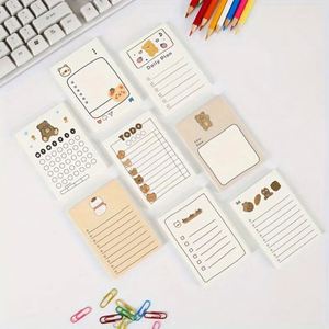 Cute Simple Heart Self-Adhesive <b>Memo</b> <b>Pad</b> Paper and Kraft Back-to-School Essentials for Learning and Office Use Gift Promotion - Product Image 1