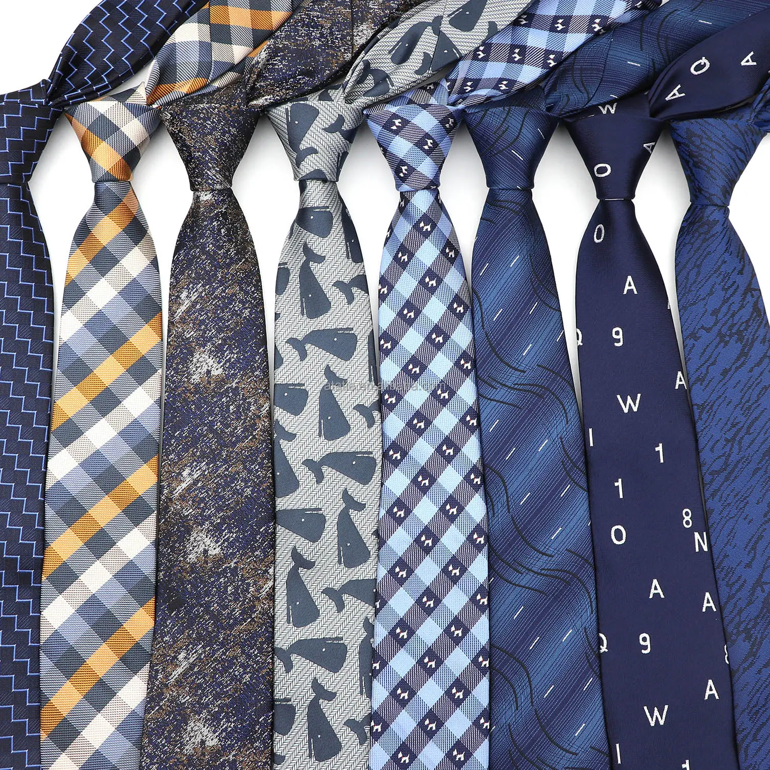 6 см повседневные Галстуки для мужчин, узкий галстук модные пледов из полосы галстук, бизнес тонкая рубашка аксессуары подарок Cravate