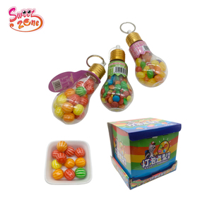 Halal colorido <span class=keywords><strong>afrutado</strong></span> Caramelos lámpara bombilla Botella Caramelo Chocolate frijol - Product Image 3