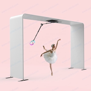 Machines <span class=keywords><strong>de</strong></span> fabrication <span class=keywords><strong>de</strong></span> <span class=keywords><strong>photos</strong></span> magnétiques Photomaton 360 Machine rotative Selfie automatique Cabine <span class=keywords><strong>vidéo</strong></span> 360 Photobooth avec étui <span class=keywords><strong>de</strong></span> vol - Product Image 2