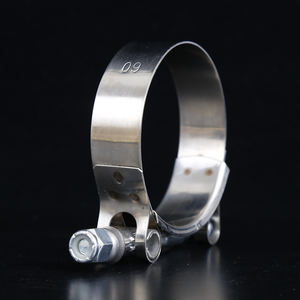 Morsetti per Tubi di Scarico <span class=keywords><strong>TheOne</strong></span> TBHC-07 W4 in Acciaio Inox, Fissaggio a T ad Alta Pressione, per Tubi da Pollici e Metrici - Product Image 4