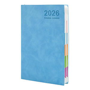 Agenda A5 2026 avec logo personnalisé, planificateur quotidien une page, manuel d'efficacité B6, carnet <span class=keywords><strong>de</strong></span> poche portable, cadeau pour l'auto-discipline, imitation - Product Image 5