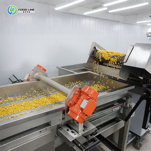 Machines de transformation du maïs frais sucré, éplucheuse de maïs frais sucré, ligne de lavage et de blanchiment des légumes, ligne de refroidissement - Product Image 4