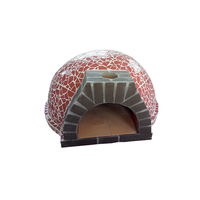 Four à pizza en bois Four à pizza en brique pour barbecue extérieur au feu de bois