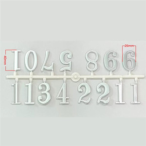 <span class=keywords><strong>Numeri</strong></span> Adesivi Dorati in Plastica da 4cm e 5cm per Orologi da Parete Personalizzati, Stile Romano e Arabo - Product Image 4