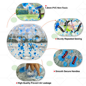 Ensemble de balles en TPU/ PVC pour enfants, ballon gonflable de Football, de Zorb, pour jeux en plein air, amusant, nouvelle collection - Product Image 2