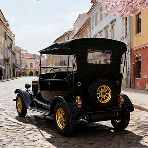 Modelo T, 5 Plazas, Autos Eléctricos Vintage, Carrito de Golf Eléctrico, Autobús Turístico en Venta - Product Image 5