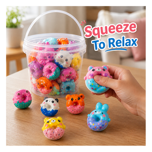 Tarjeta de Intercambio Escolar, Juguete de Donut de Animales, Squishy de Subida Lenta, Sin Dulces, Regalo de San Valentín, Recompensa para el Aula, Proveedor de Exportación - Product Image 6