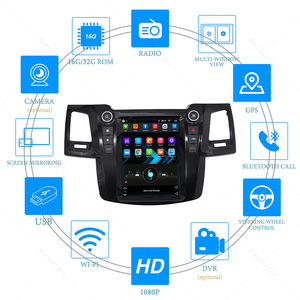 Autoradio 6+128G pour Toyota Fortuner Hilux 2007 2008 2012 2014 <span class=keywords><strong>2015</strong></span>, Bluetooth mains libres, autoradio Android - Product Image 4