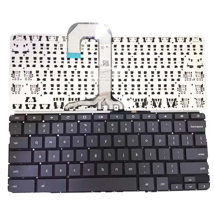 Nouveau clavier d'ordinateur portable noir avec disposition américaine pour HP Chromebook 11 G6 EE 11A 14 G5 14-ca000 14-ca100